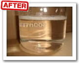 After Degassing after degassing